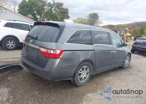 2012 Honda Odyssey Ex from USA, damaged, VIN 5FNRL5H44CB083649